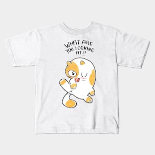 What are you looking at? Kids T-Shirt